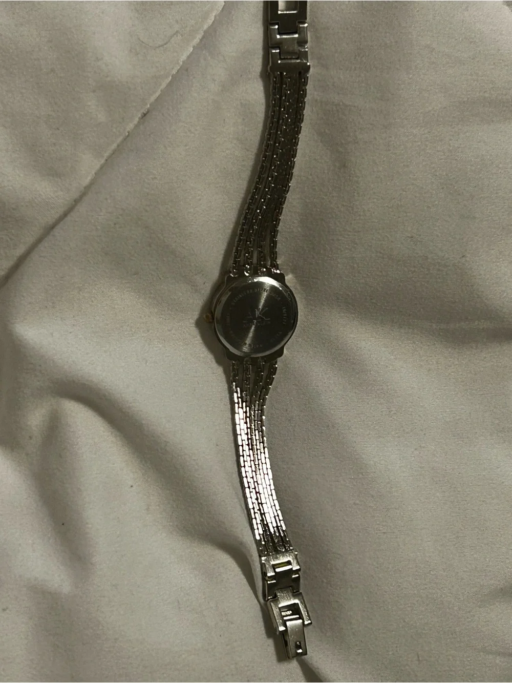 Anne Klein Two-Tone Silver and Gold Women’s Bracelet Watch